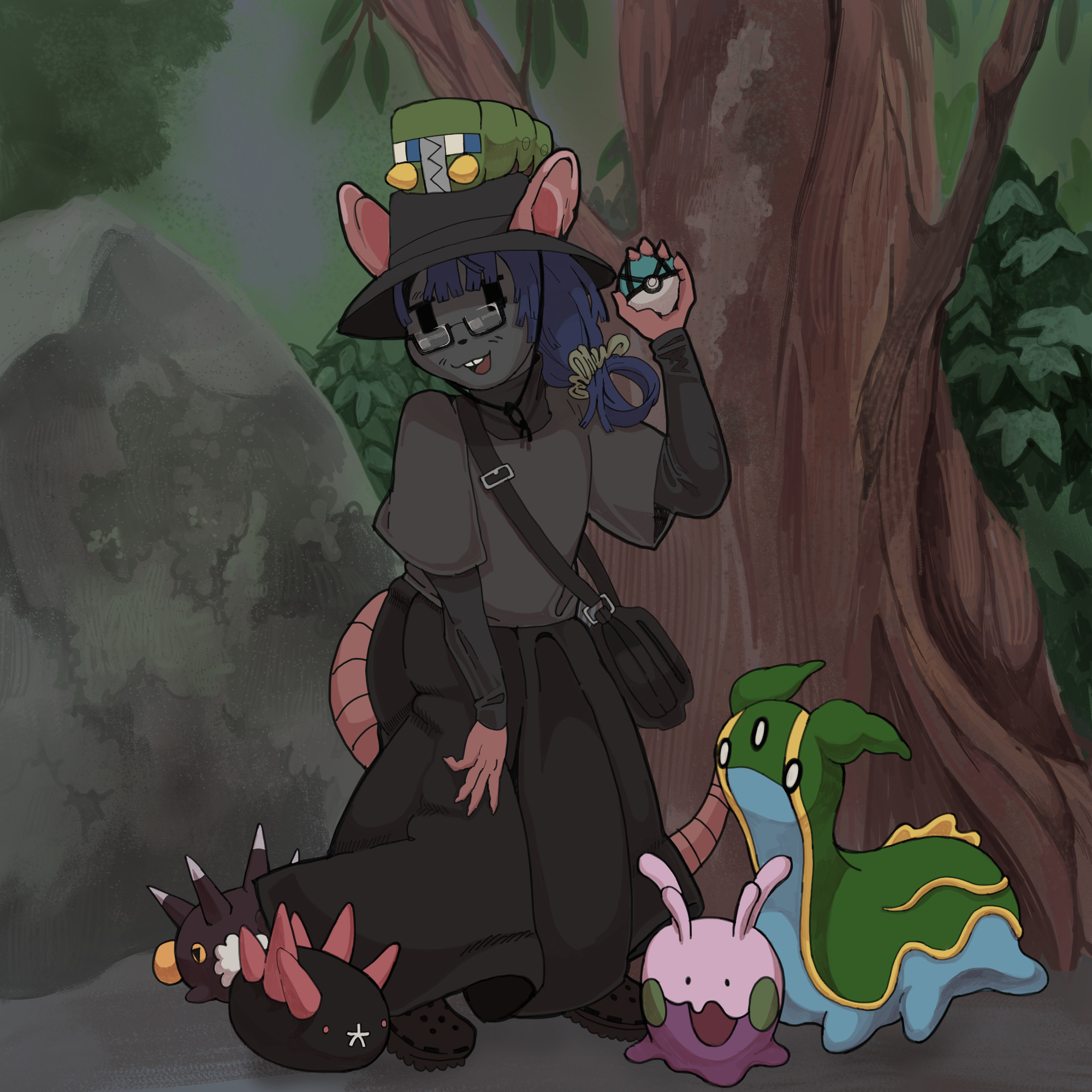 Featuring Pokemon: Charjabug, Pincurchin, Pyukumuku, Goomy, Gastrodon.